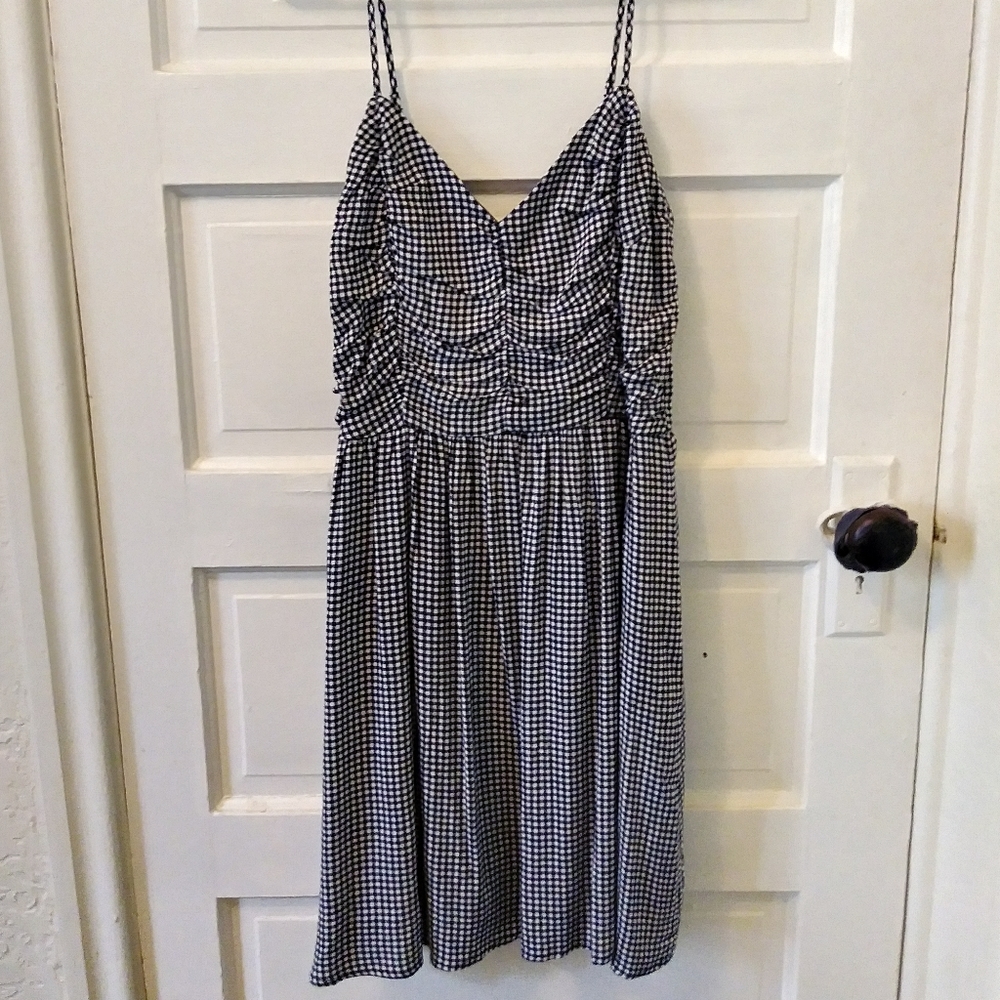 NWOT Maurices Black Gingham Dress